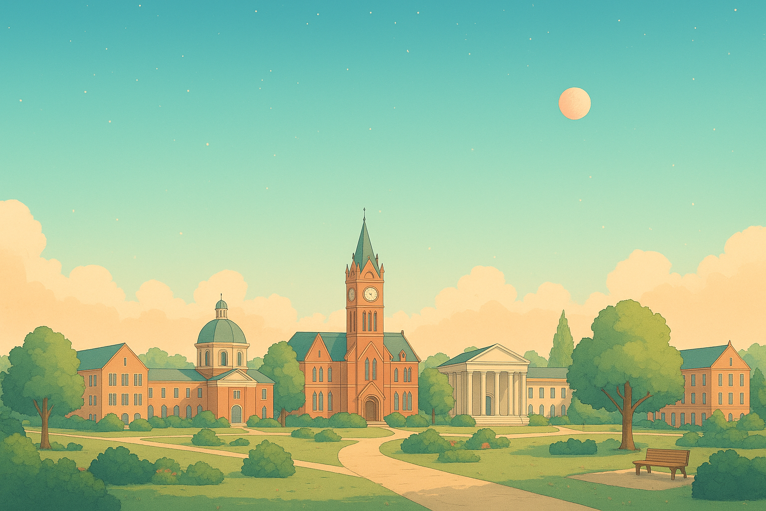 Campus background